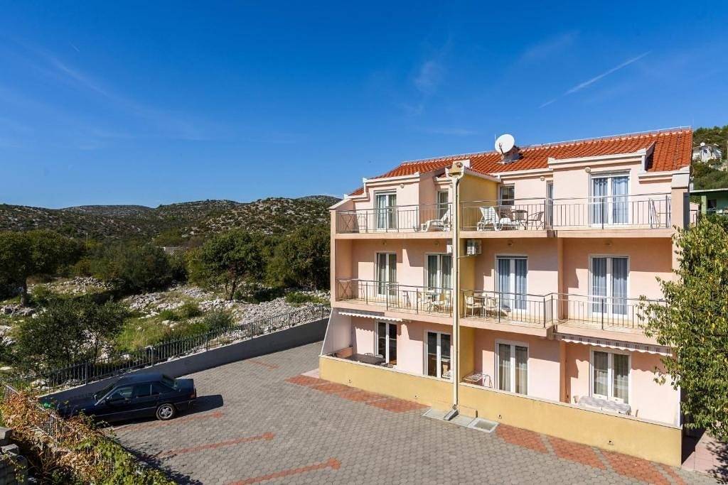 Cały apartament, Jednopokojowy apartament z balkonem Marina, Trogir A-25135-i in Marina, Żupania splicko-dalmatyńska