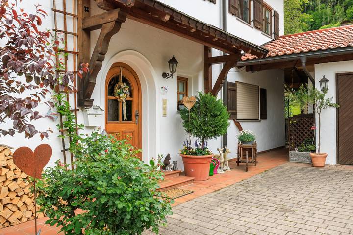 Ferienwohnung für 4 Personen, mit Balkon und Balkon/Terrasse, kinderfreundlich im Chiemgau - 3