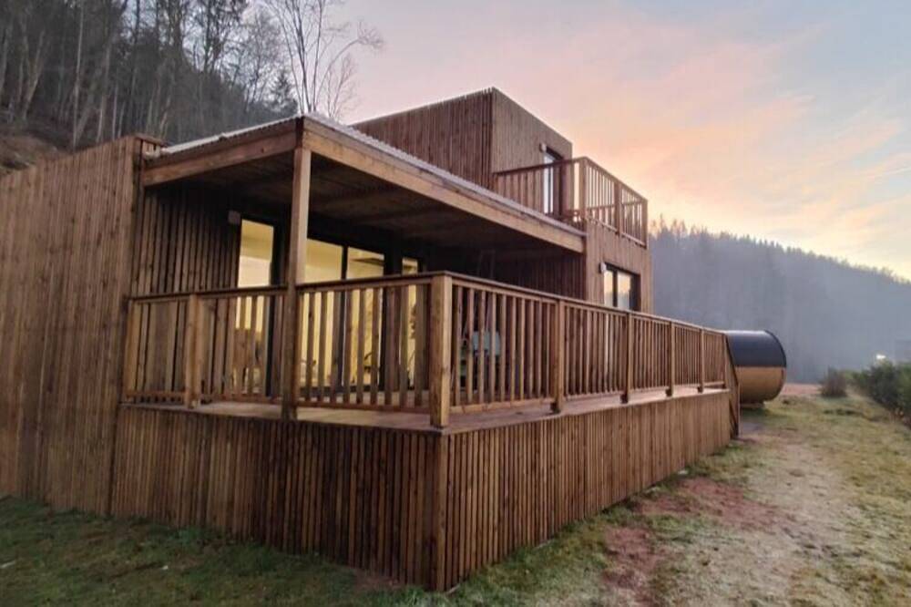 Chalet + Jacuzzi® + Sauna in Rosteig, Région de Saverne