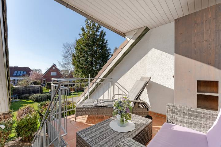 Ferienwohnung für 2 Personen, mit Balkon, kinderfreundlich in Burgstaaken