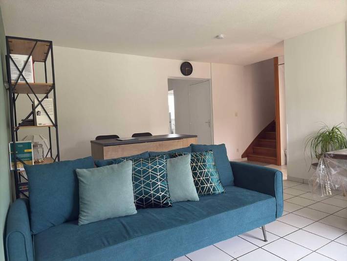 Gîte pour 6 personnes, avec jardin, animaux acceptés à Ruaudin