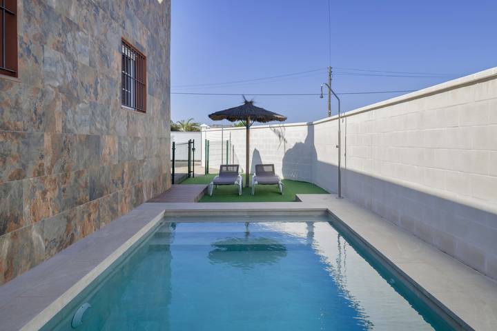 Ferienhaus für 4 Personen, mit Garten, mit Haustier in Conil de la Frontera