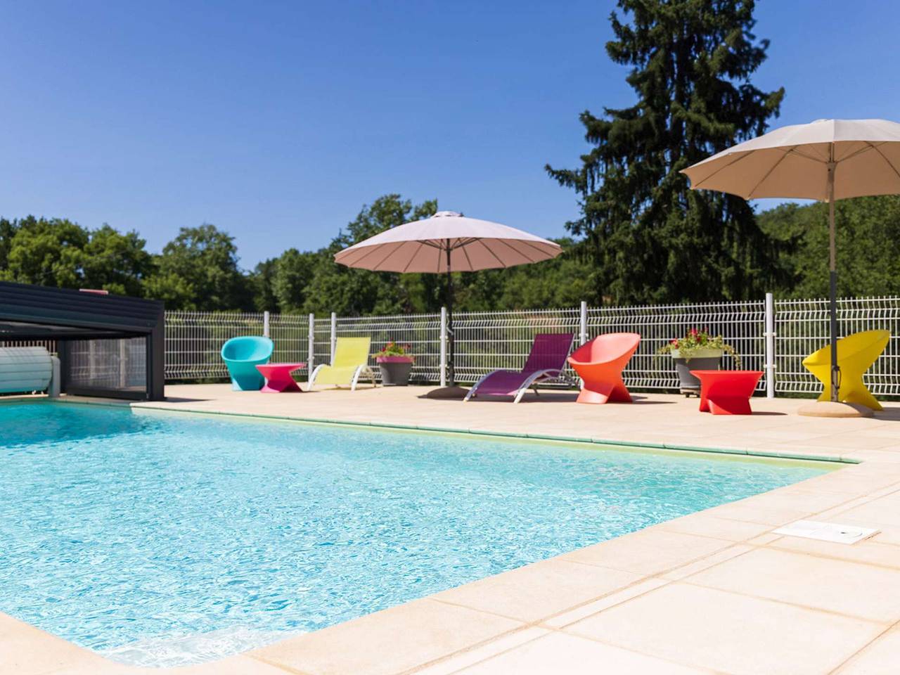 Gîte en pleine nature pour 4 pers., grande terrasse et jardin in Gourdon, Quercy