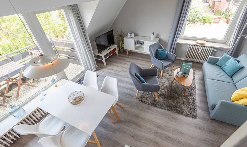Ganze Wohnung, Moderne 2-Zimmer Ferienwohnung auf ca. 48 m², für 2 Personen. in Wenningstedt, Sylt