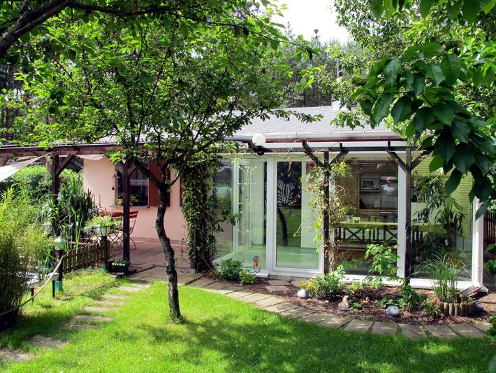 Ferienhaus für 2 Personen, mit Terrasse und Garten im Barnimer Land