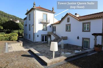 Gîte pour 3 personnes, avec jardin ainsi que piscine et vue dans Facha