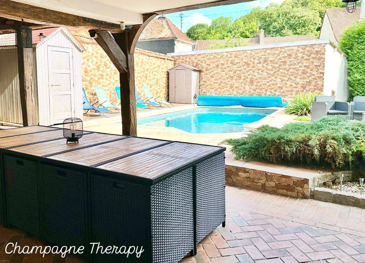 Champagne Therapy Demeure de charme avec piscine et Spa - 7 chambres in Saint-Martin-d'Ablois, Marne