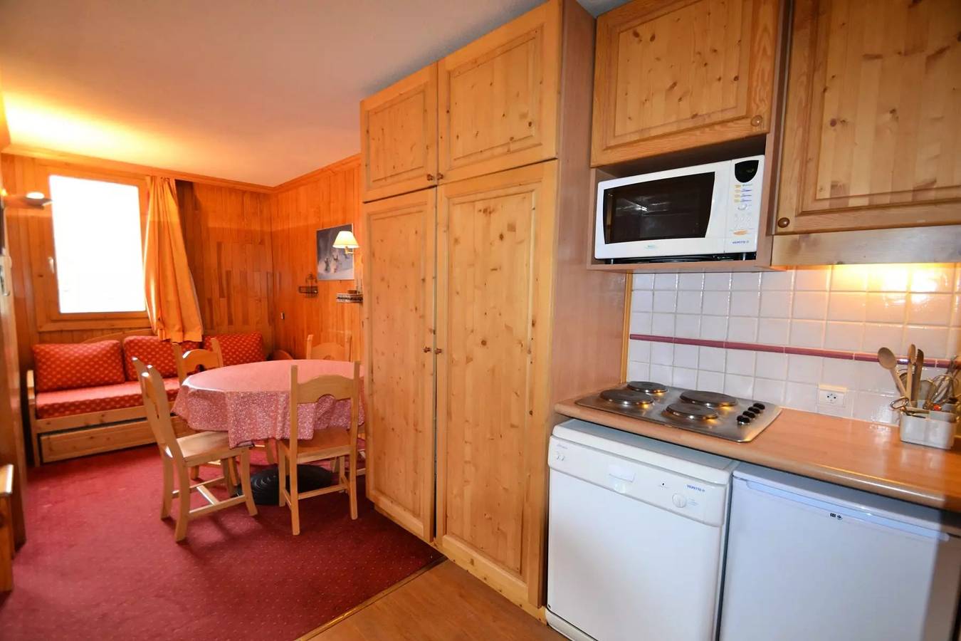 Apartamento entero, Studio Divisible 4/5 pers -Wifi - The Sapporo - España Villages in Plagne Villages, La Plagne-Tarentaise