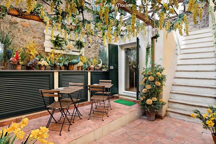 Apartamento de vacaciones para 4 personas, con vistas al mar y jardín - 1