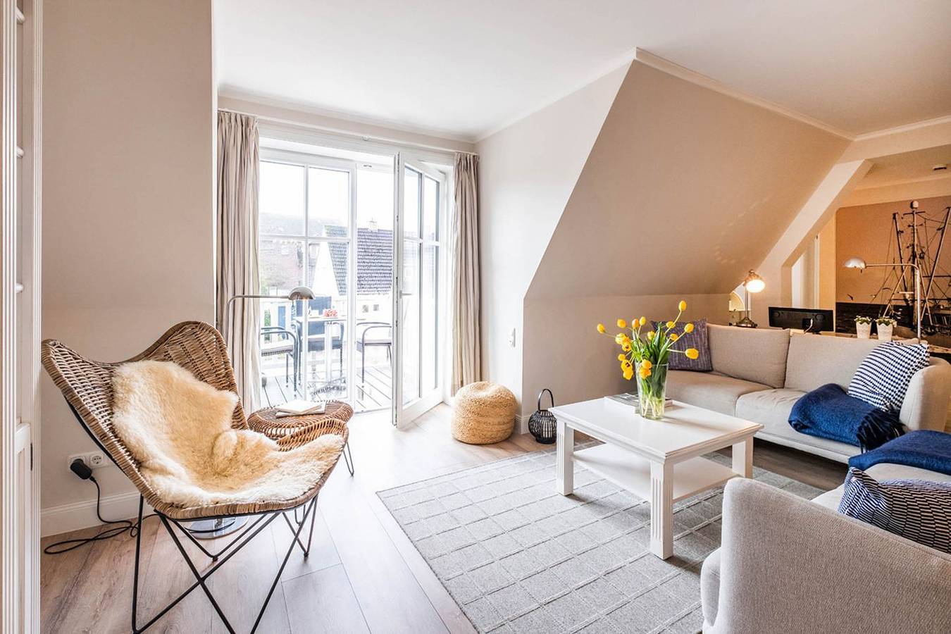 Ganze Wohnung, Wohnen unter Reet - Ferienwohnung für bis zu 4 Personen in Büsum, Dithmarschen