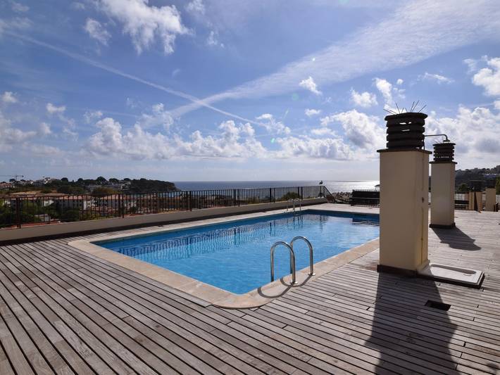 Ferienwohnung für 4 Personen, mit Terrasse und Pool sowie Meerblick in Platja d'Aro - 4