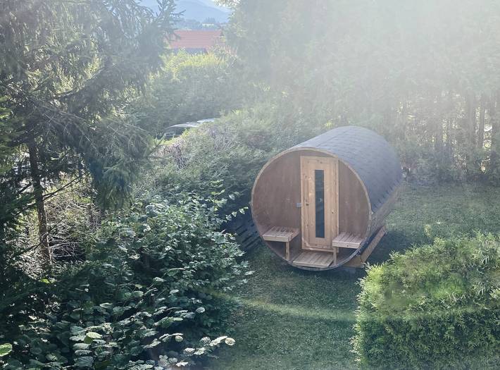Ferienhaus für 5 Personen, mit Balkon und Terrasse sowie Garten und Sauna in Feichten (Bayern)