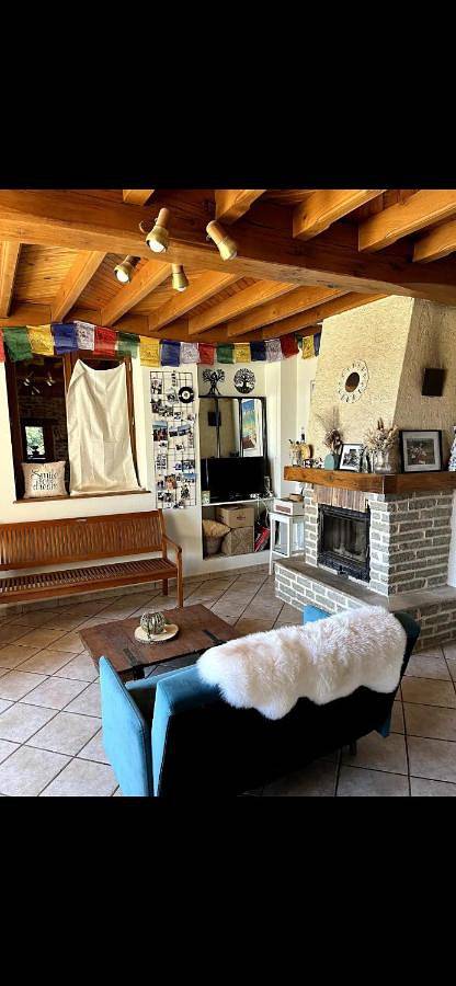 Cottage pour 2 personnes, avec terrasse ainsi que jardin et vue dans L'Étrat