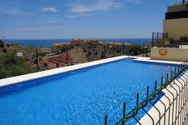 Vakantiewoning voor 5 personen, with Uitzicht op zee and Balkon as well as Terras and Zwembad in Fuengirola