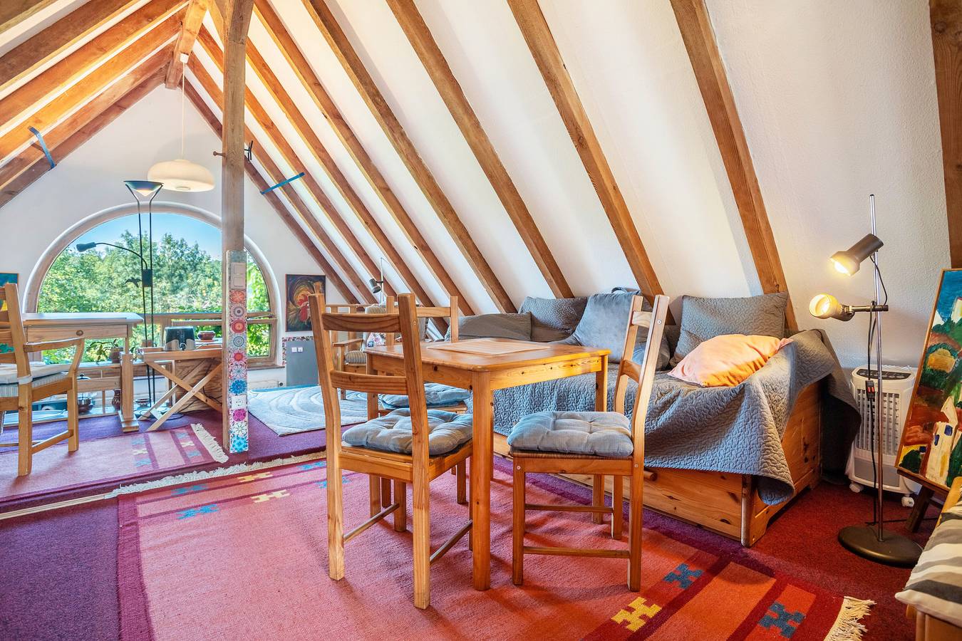 Entire studio, Holiday Studio 'Im Haus Ginkgo' with Shared Pool, Shared Garden and Wi-Fi in Zempow, Wittstock/Dosse