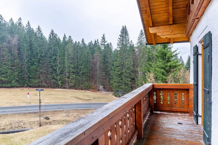 Ferienwohnung für 4 Personen, mit Balkon am Eibsee - 3