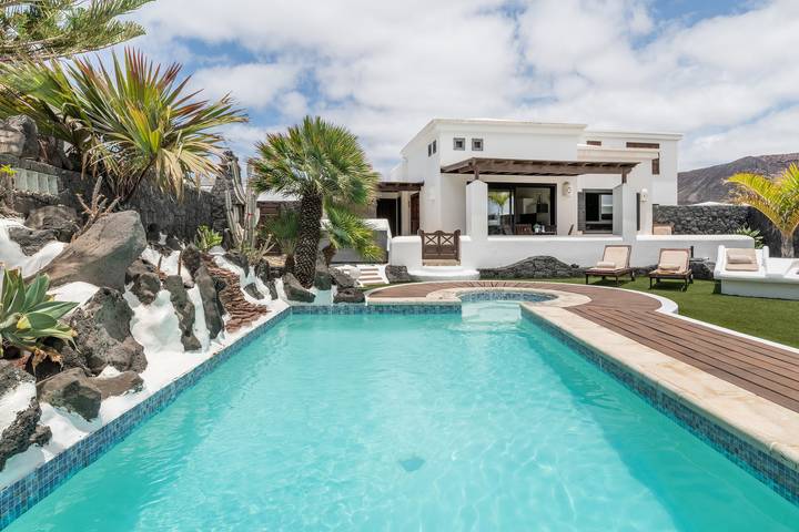 Villa pour 4 personnes, avec jardin à Playa Blanca