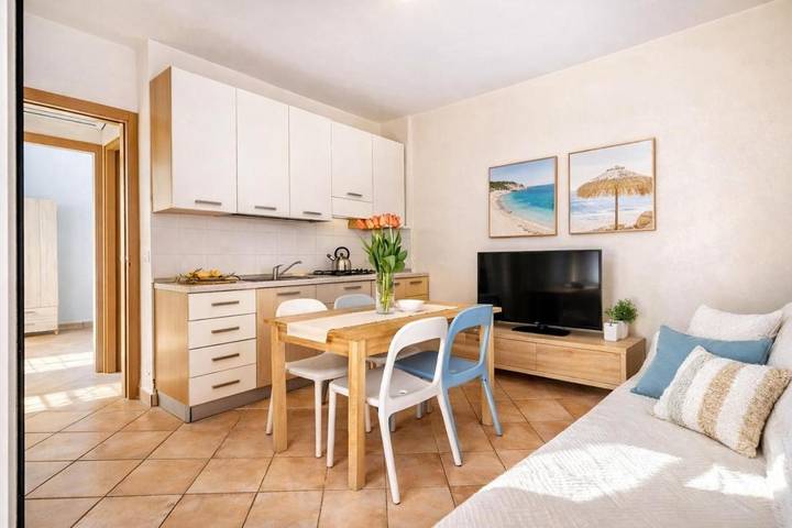 Ferienhaus für 6 Personen, mit Balkon und Terrasse sowie Garten und Ausblick in Torre Dell'orso - 4