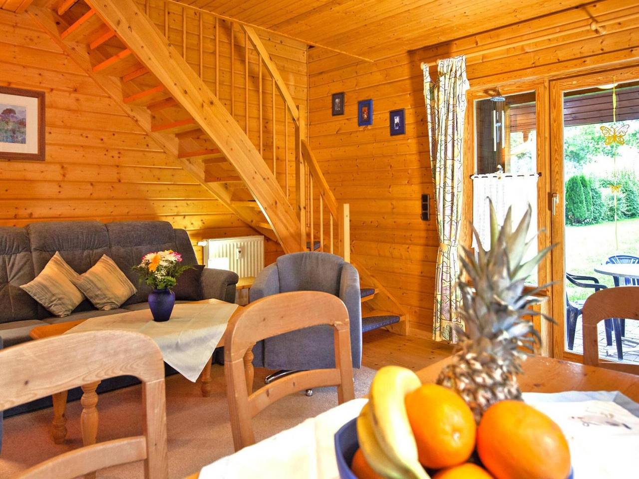 Hütte im Harz nahe Rappbodetalsperre in Hasselfelde, Harzvorland