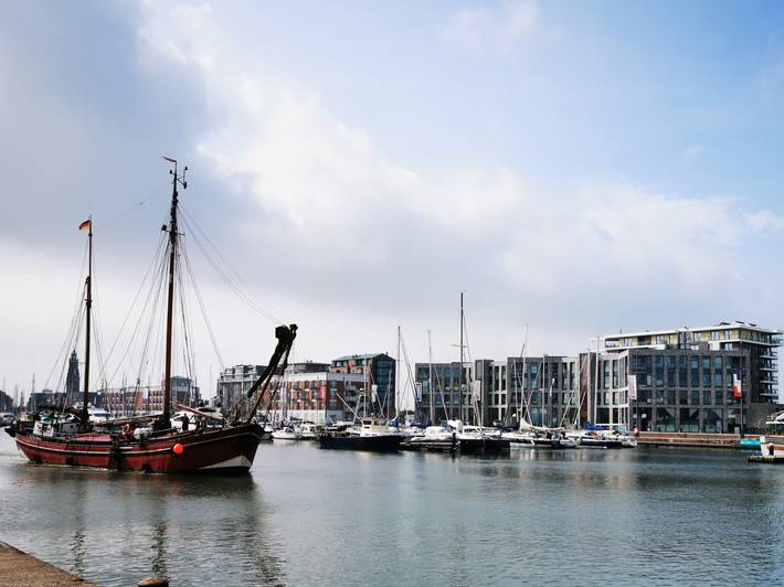 Ferienwohnung für 4 Personen, mit Balkon rund um die Havenwelten - 3