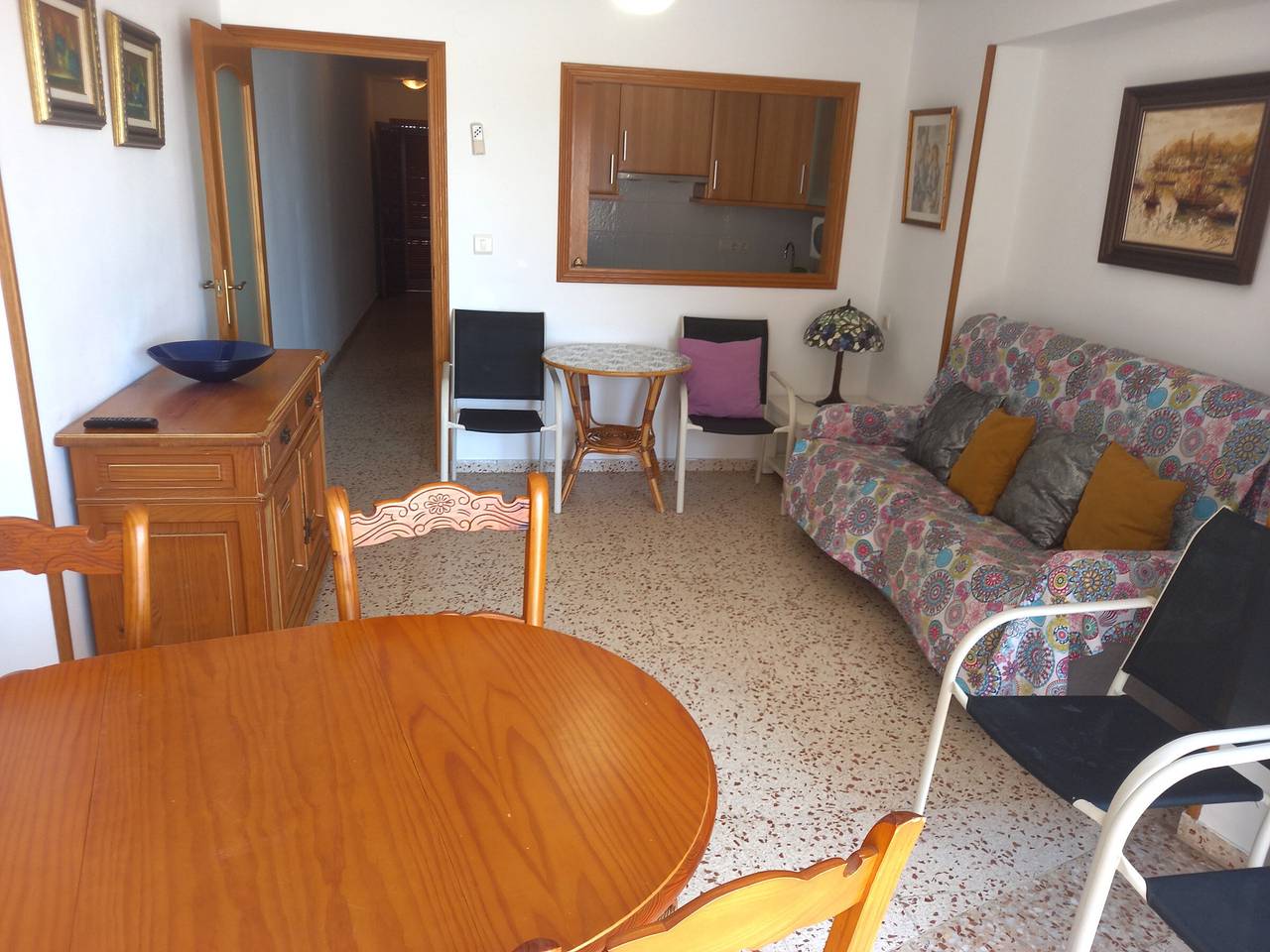 Apartamento entero, Acogedor apartamento en la playa con lavadora y cafetera in Cullera, Costa de Valencia