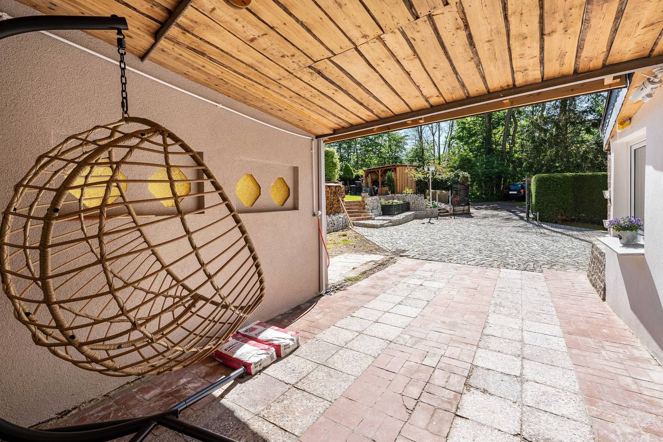 Ferienhaus 'Feriehaus1856de Mit Sauna' mit Gemeinschaftsgarten und Wi-Fi in Görlitz, Oberlausitz-Niederschlesien
