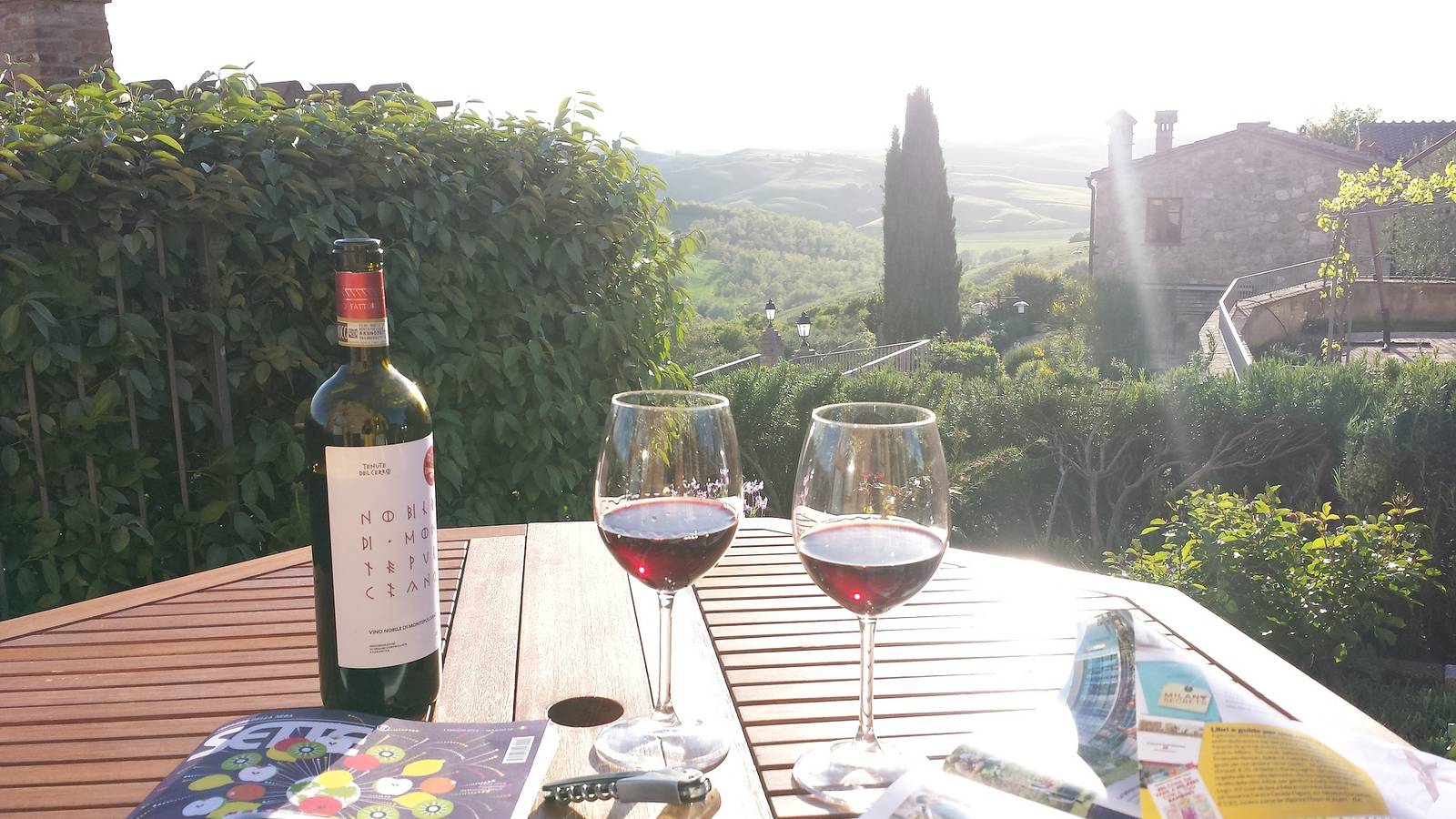 Haus mit privatem Garten in Crete Senesi in Asciano, Siena Provinz