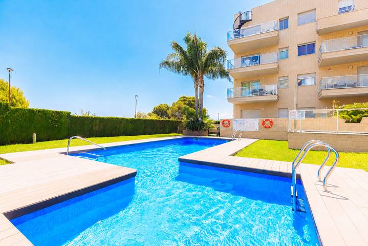 Apartamento de vacaciones para 5 personas, con piscina y terraza - 1