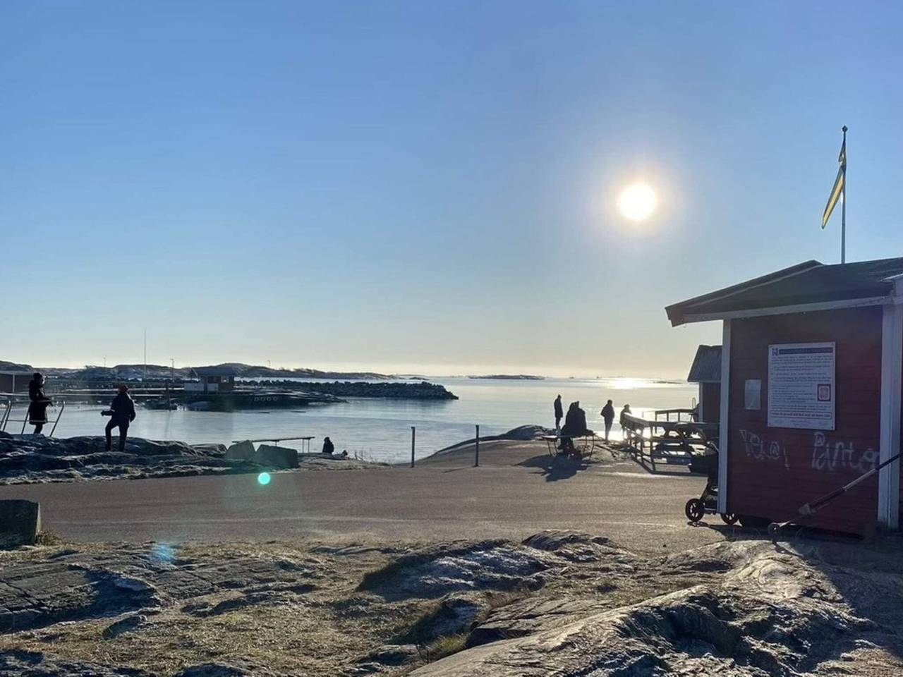 Strandhaus in Sandvik mit Pool in Göteborg, Västergötland