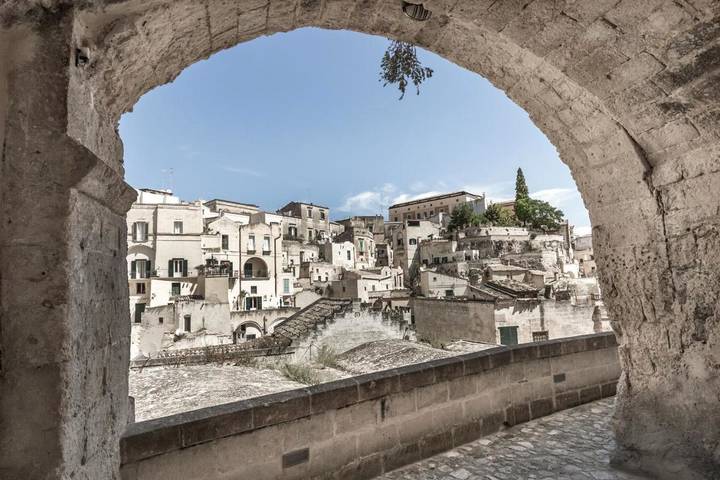 B&b per 5 persone, con Balcone e Terrazza nonché Panorama a Matera