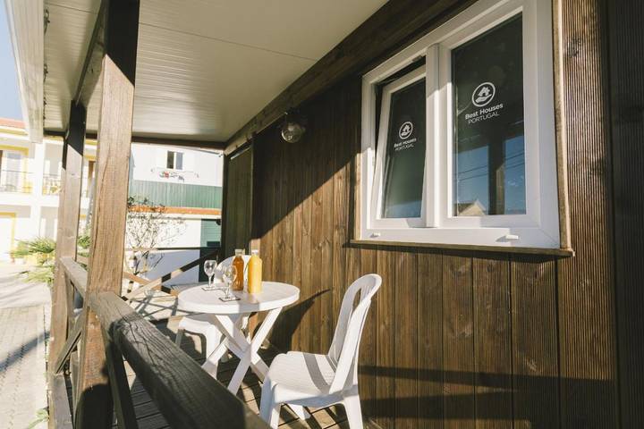Gîte pour 4 personnes, avec terrasse ainsi que piscine et jardin dans Serra De El Rei - 3