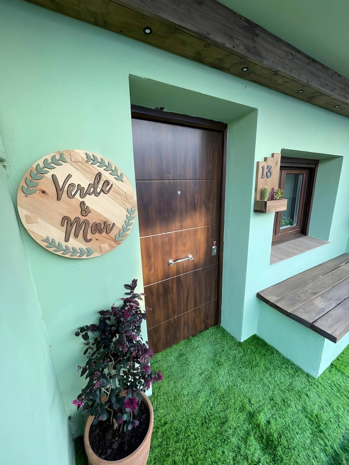 Maison de vacances 'Verde & Mar' avec vue mer, jardin privé et Wi-Fi in Islares, Castro-Urdiales