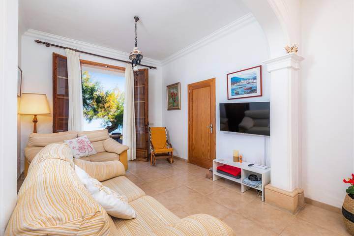 Ferienhaus am Strand "Sa Marina" mit Meerblick, Terrassen, Garten in Platja del Corral d'en Bennàssar (Alcúdia), Alcúdia