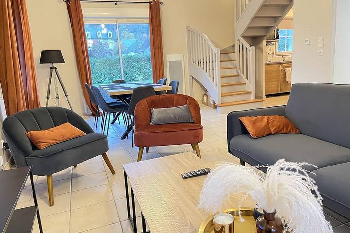 Location de vacances pour 8 personnes, avec jacuzzi ainsi que terrasse et jardin, animaux acceptés à Noizay - 3