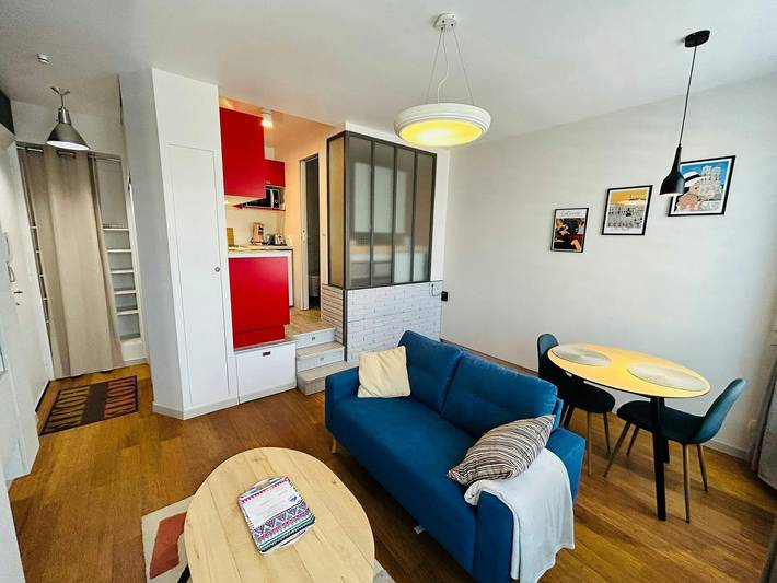 Appartement de vacances pour 2 personnes, avec balcon à Reims