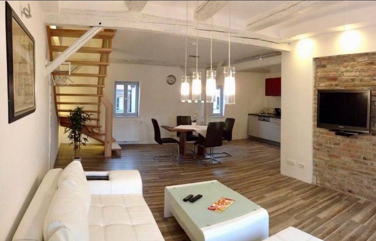 Ferienwohnung für 3 Personen, mit Garten und Ausblick, kinderfreundlich in Bamberg
