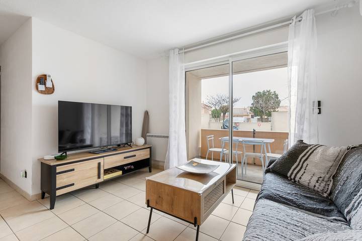 Apartamento de vacaciones para 6 personas, con balcón y piscina, Se admiten mascotas - 1