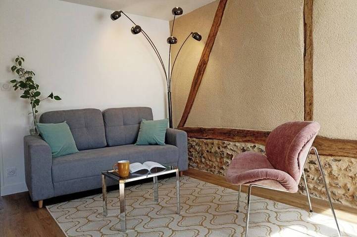 Maison de vacances pour 2 personnes, avec terrasse, animaux acceptés