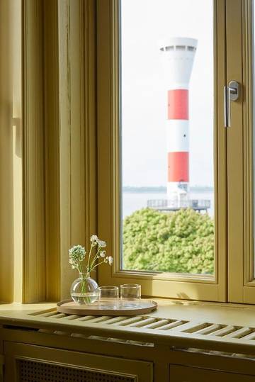 Hotel für 2 Personen, mit Seeblick und Ausblick in Hamburg