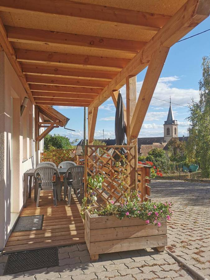 Appartement de vacances pour 4 personnes, avec jardin et vue