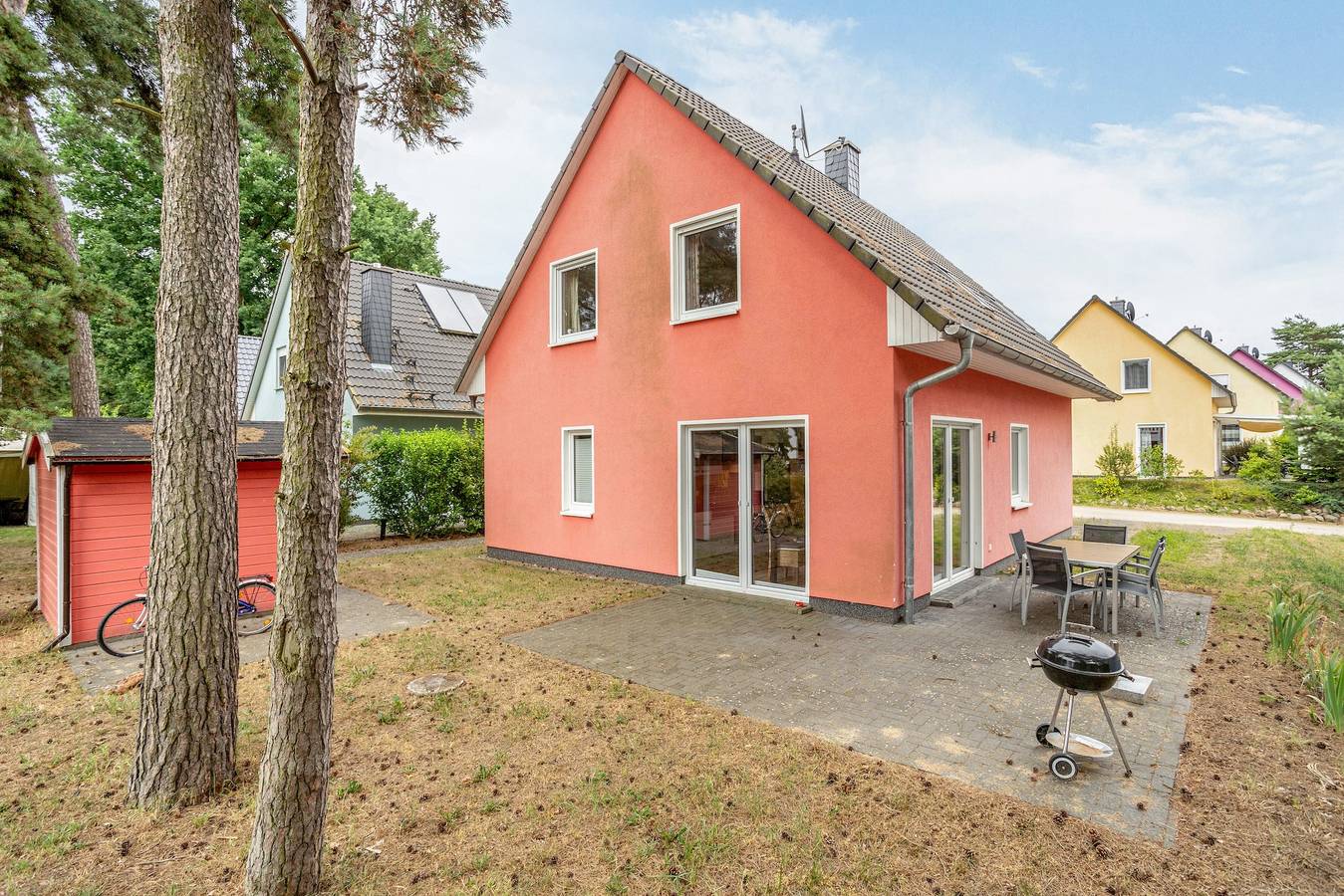 Ganze Wohnung, Apartment 'Haus K 104 Eg' mit privater Terrasse, Sauna und Kamin in Röbel, Müritz