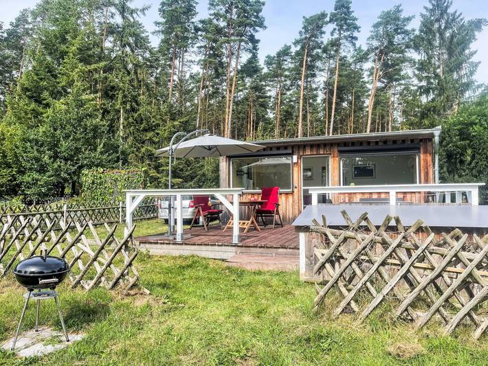 Bungalow für 2 Personen, mit Seeblick und Garten in Rheinsberg