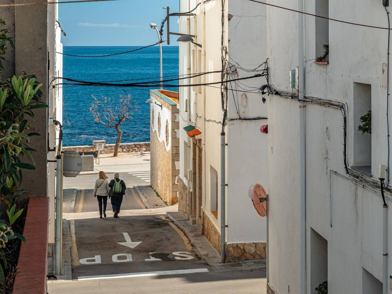 Appartamento intero, Appartamento vacanze per 3 persone con balcone/terrazza in L'Escala, Upper Empordà