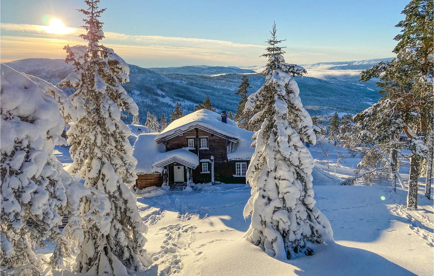 Ferienhaus für 9 Personen mit Terrasse in Nissedal