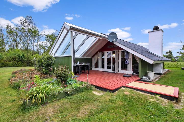 Ferienhaus für 6 Personen, mit Terrasse und Garten in Skjern