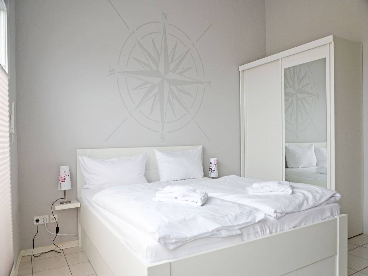 Ganze Wohnung, Alter Reichshof, App. 305 - mit Balkon und Meerblick in Sassnitz, Nationalpark Jasmund
