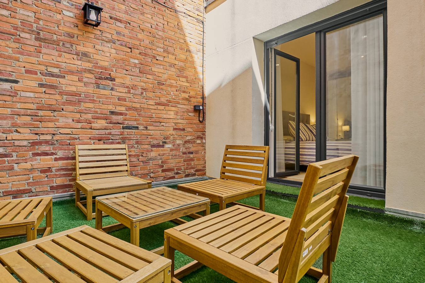 Appartement entier, Appartement "Pardo 2" avec vue sur le lac, Wi-Fi et climatisation in León, Chaîne Cantabrique