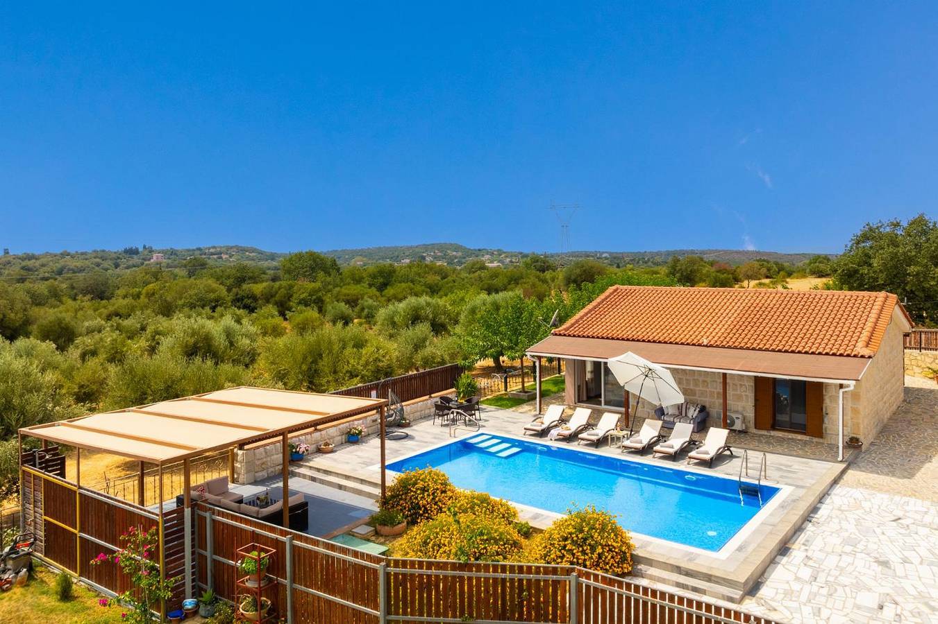 Βίλα για 4 άτομα με θέα στον ωκεανό in Μαρκόπουλο (Κεφαλονιά), Κεφαλονιά