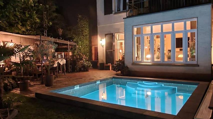 Ferienwohnung für 4 Personen, mit Balkon und Terrasse sowie Garten und Pool in Herzebrock-Clarholz