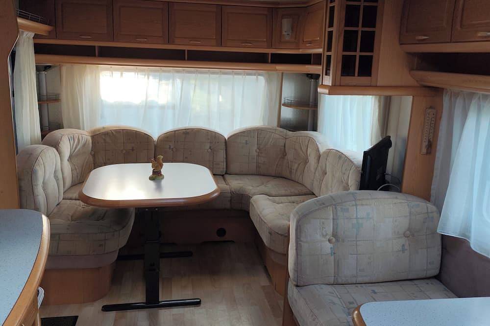 Appartement entier, Nele caravan at Waldcamping-Lausitzer-Seenland in Schwarzbach, Haute-Forêt-de-Spree-Lusace